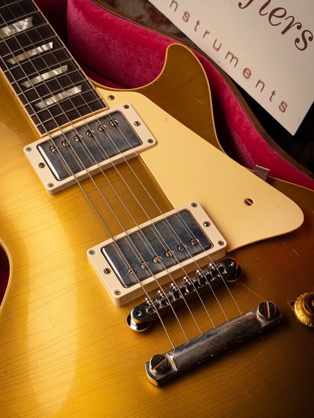 Gibson Les Paul Goldtop Murphy Lab Ri 57