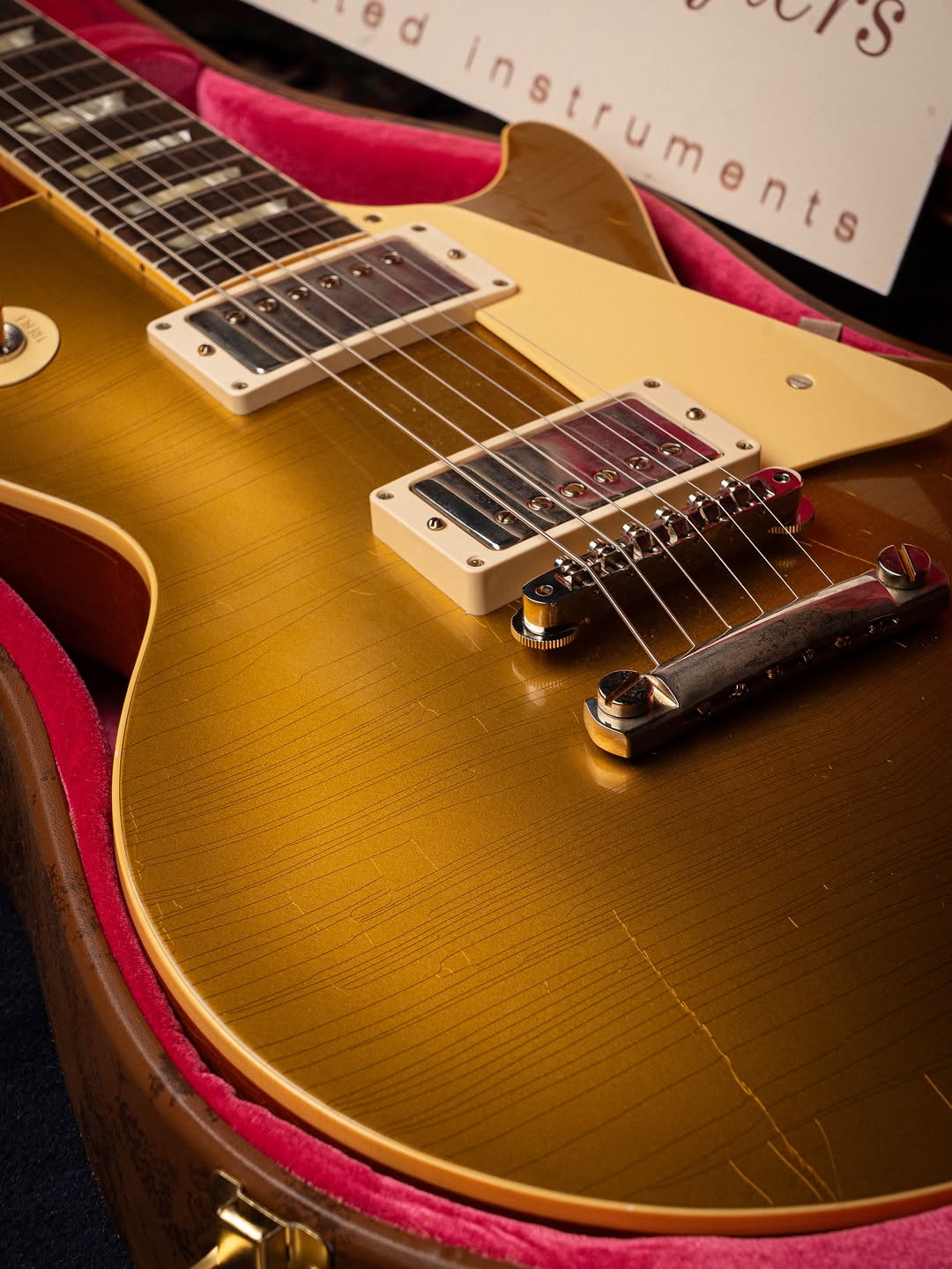 Gibson Les Paul Goldtop Murphy Lab Ri 57