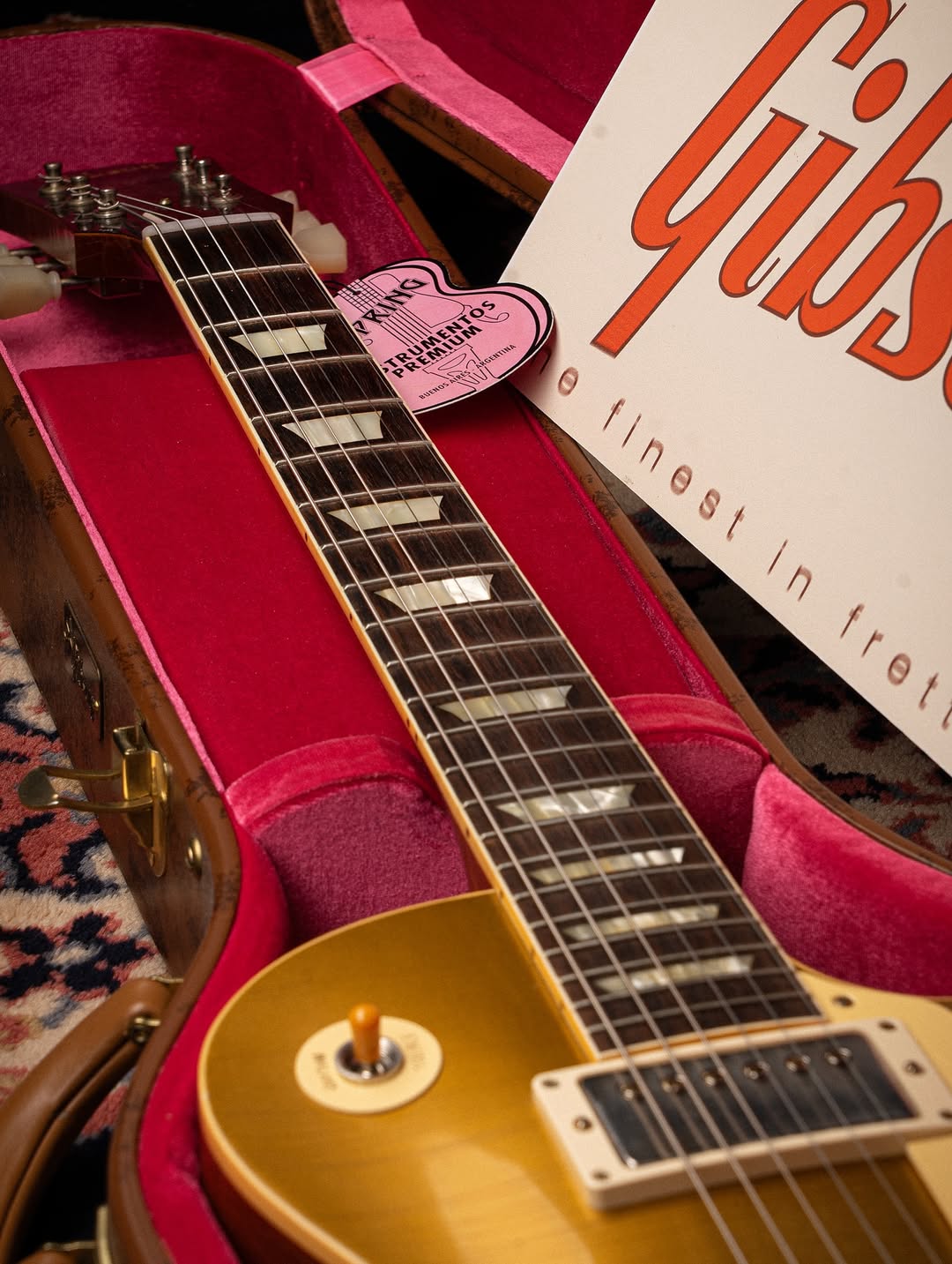 Gibson Les Paul Goldtop Murphy Lab Ri 57