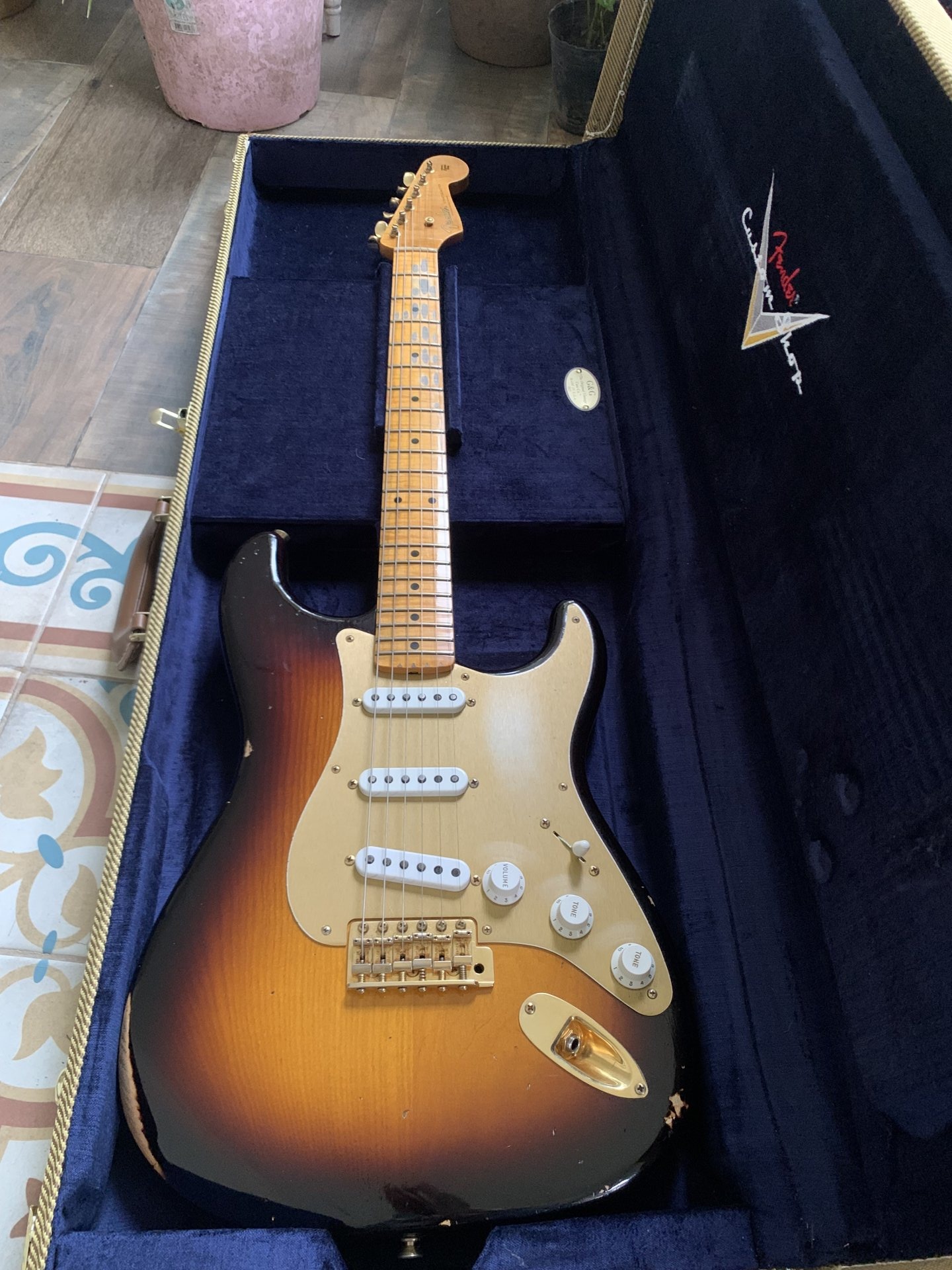 Fender Stratocaster custom shop 55’