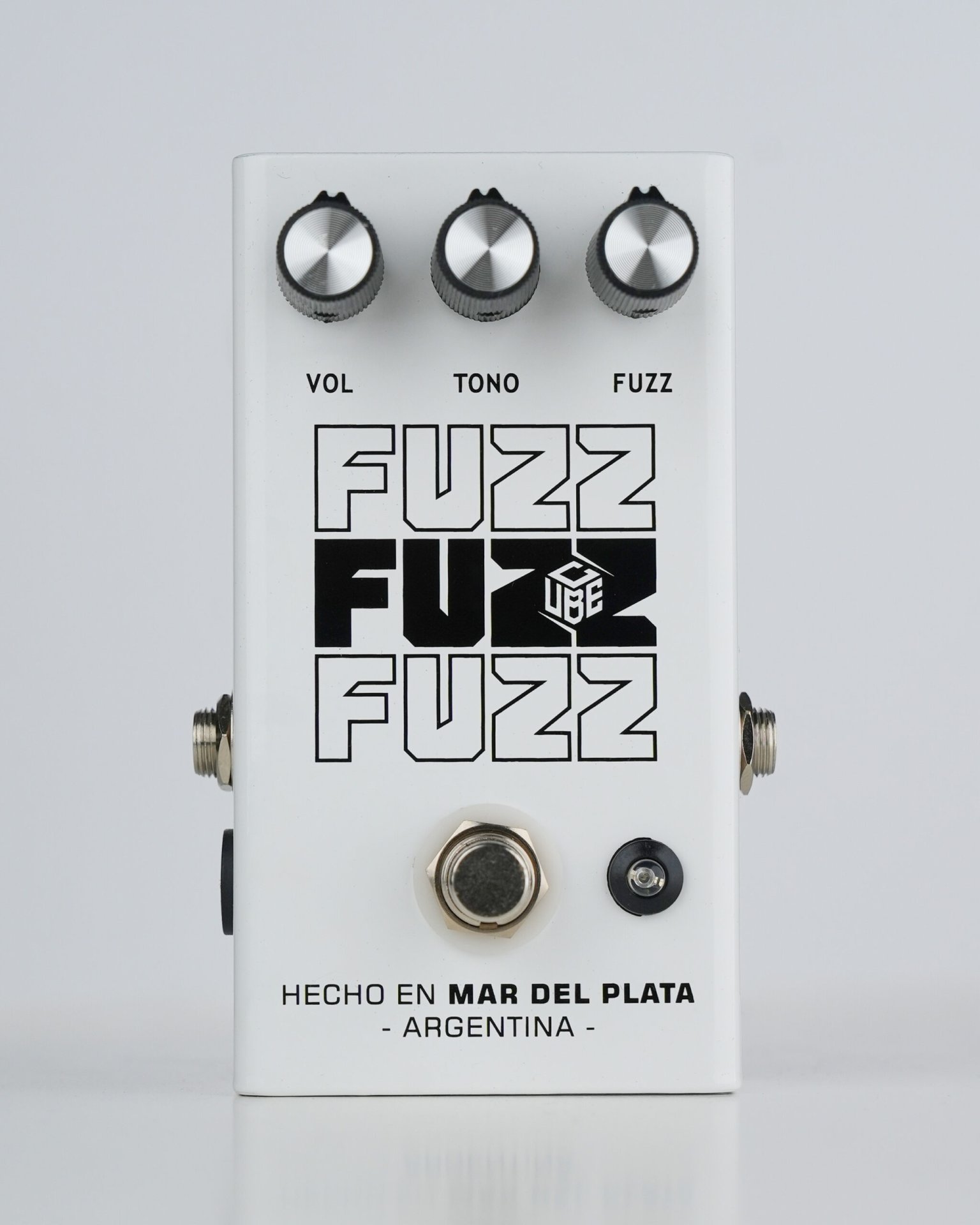 Cube Efectos Fuzz Blanco