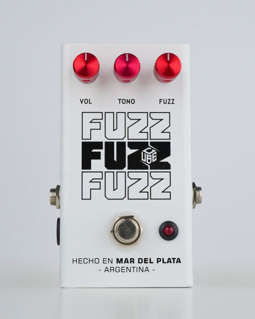 Cube Efectos Fuzz Rojo