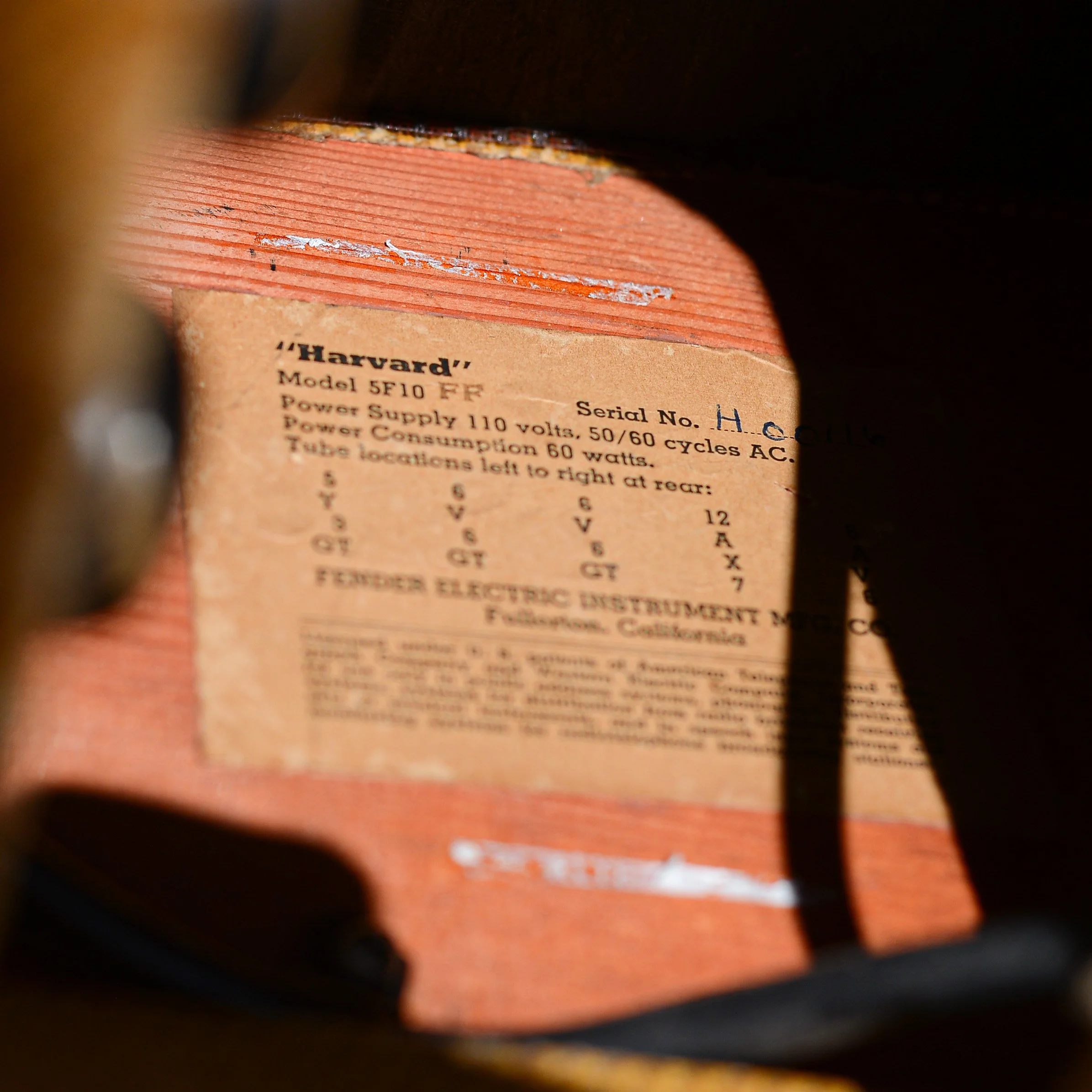 Fender Harvard