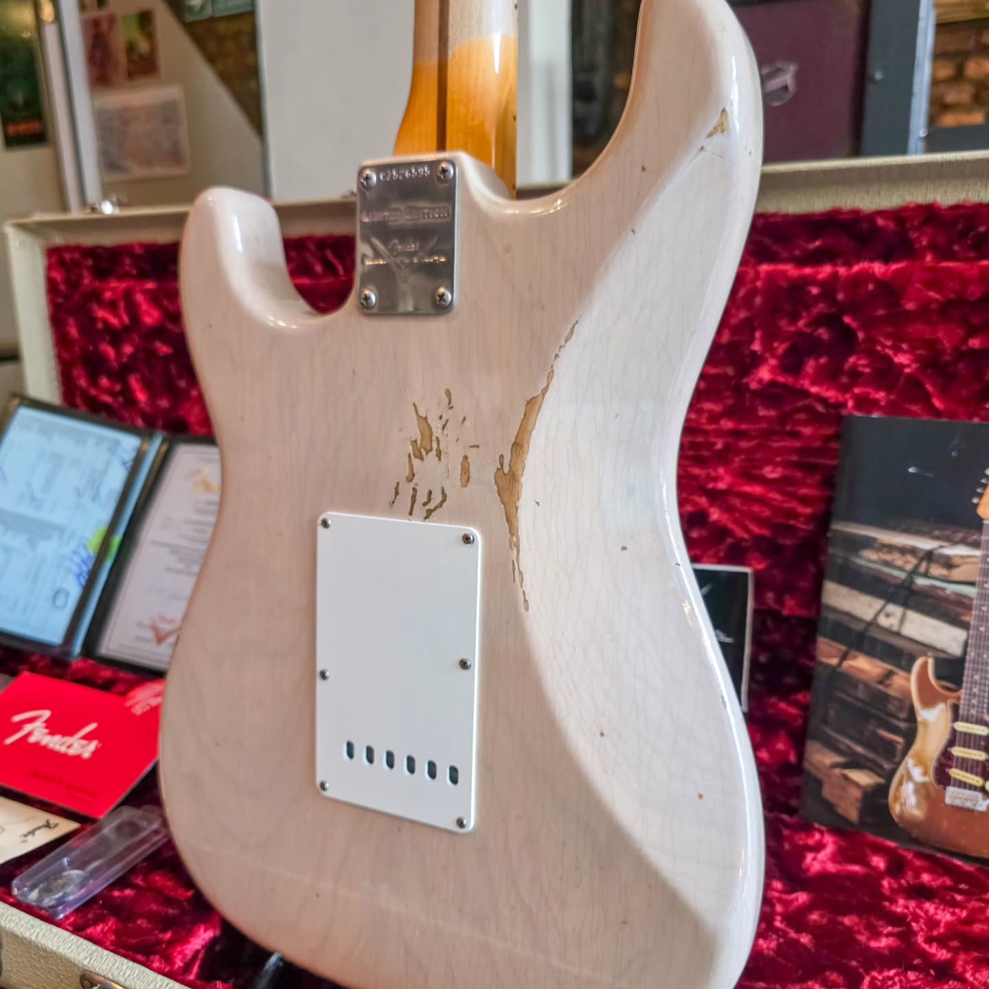 Fender CS Ltd '55 Stratocaster Relic Blonde