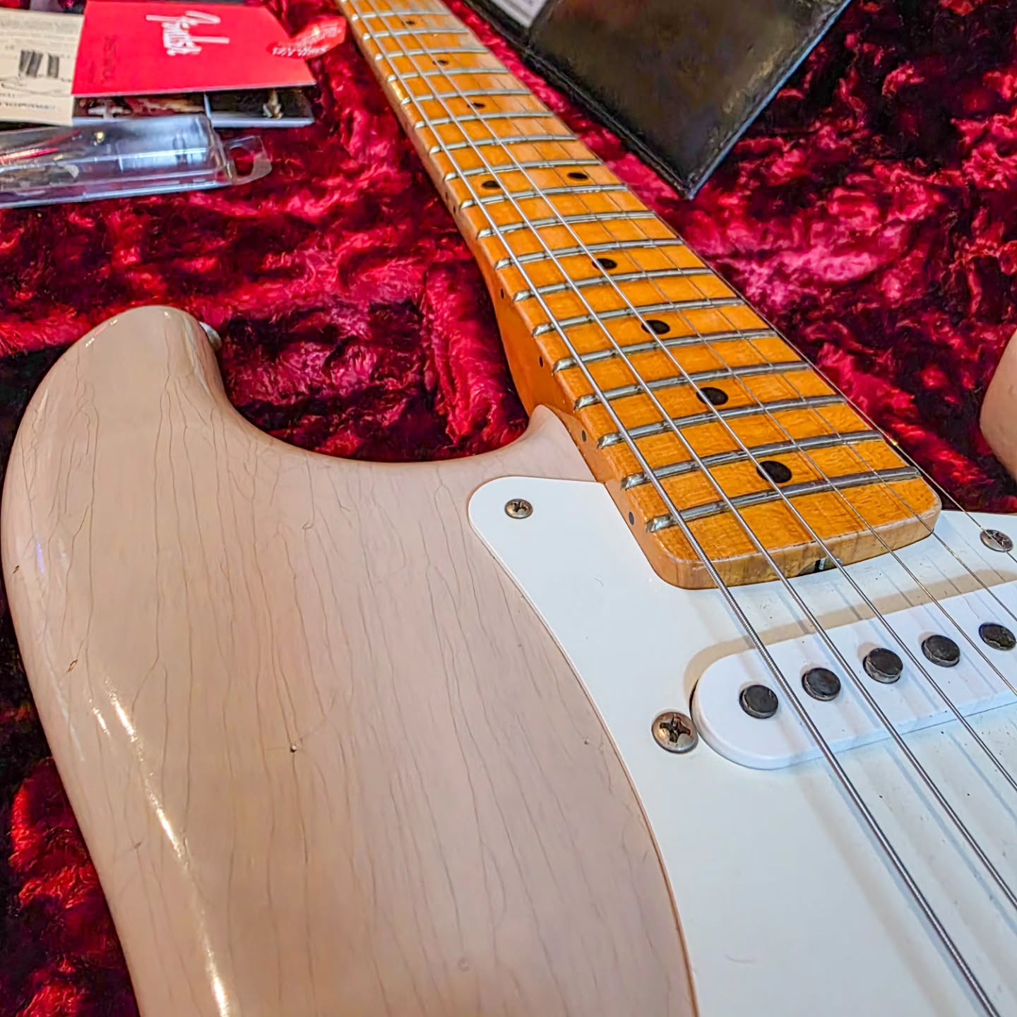 Fender CS Ltd '55 Stratocaster Relic Blonde