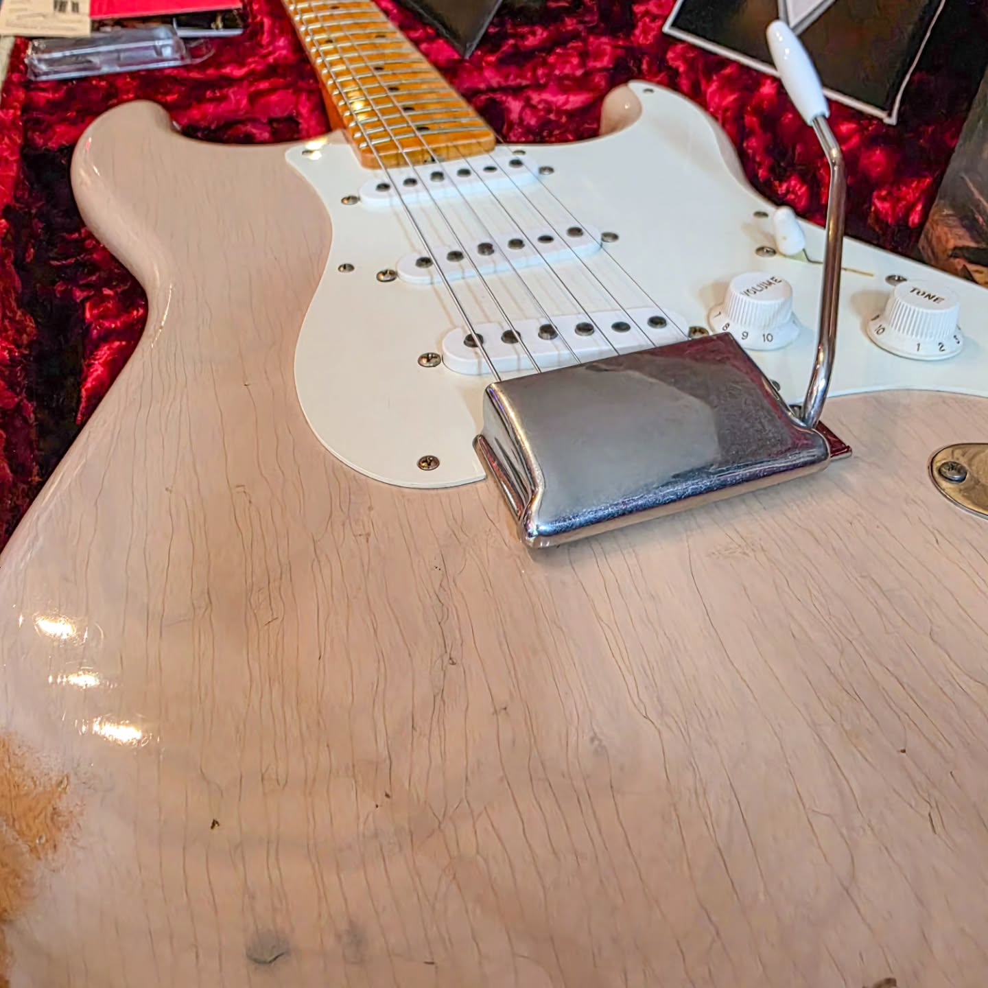 Fender CS Ltd '55 Stratocaster Relic Blonde