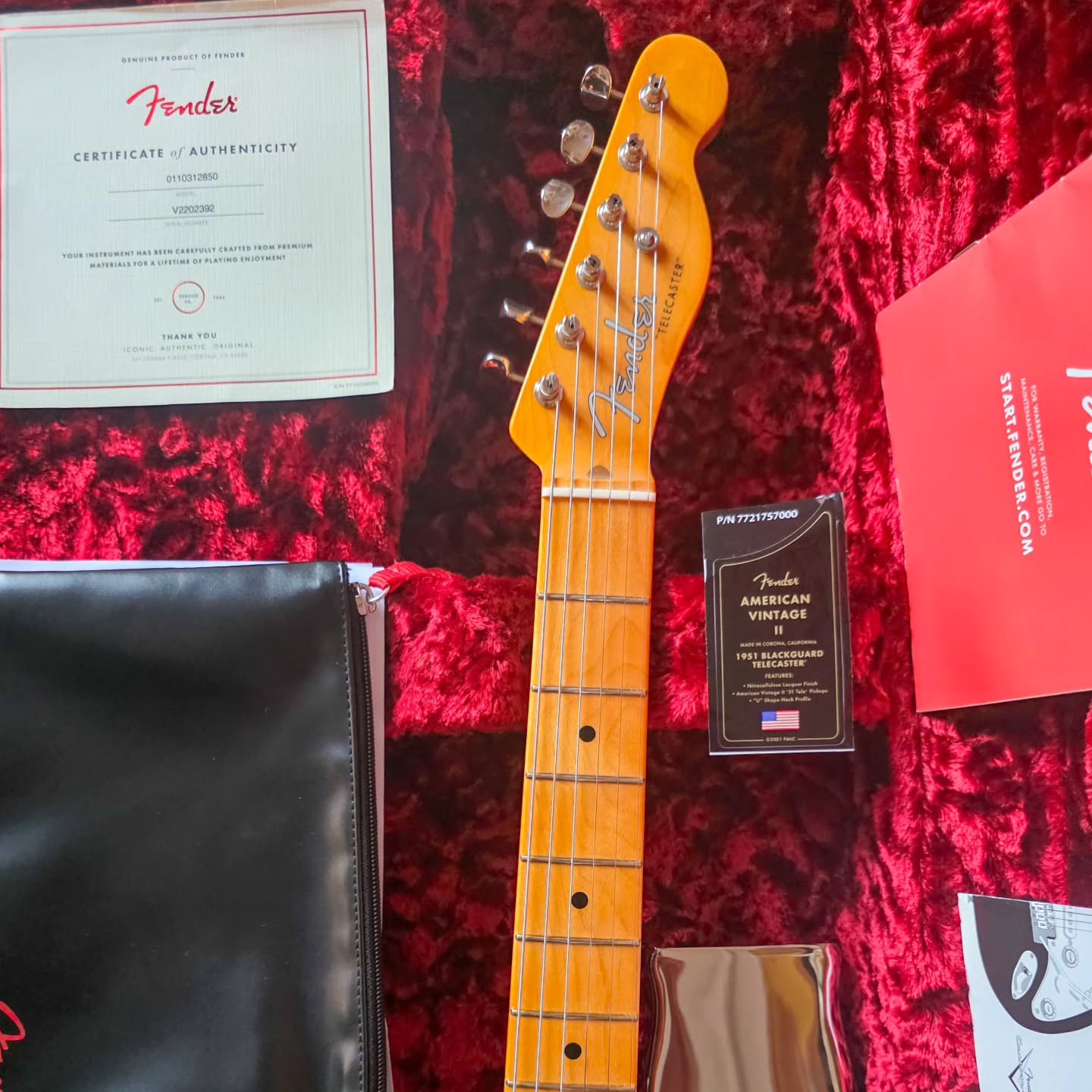 Fender Telecaster AVRI II ’51 Blackguard