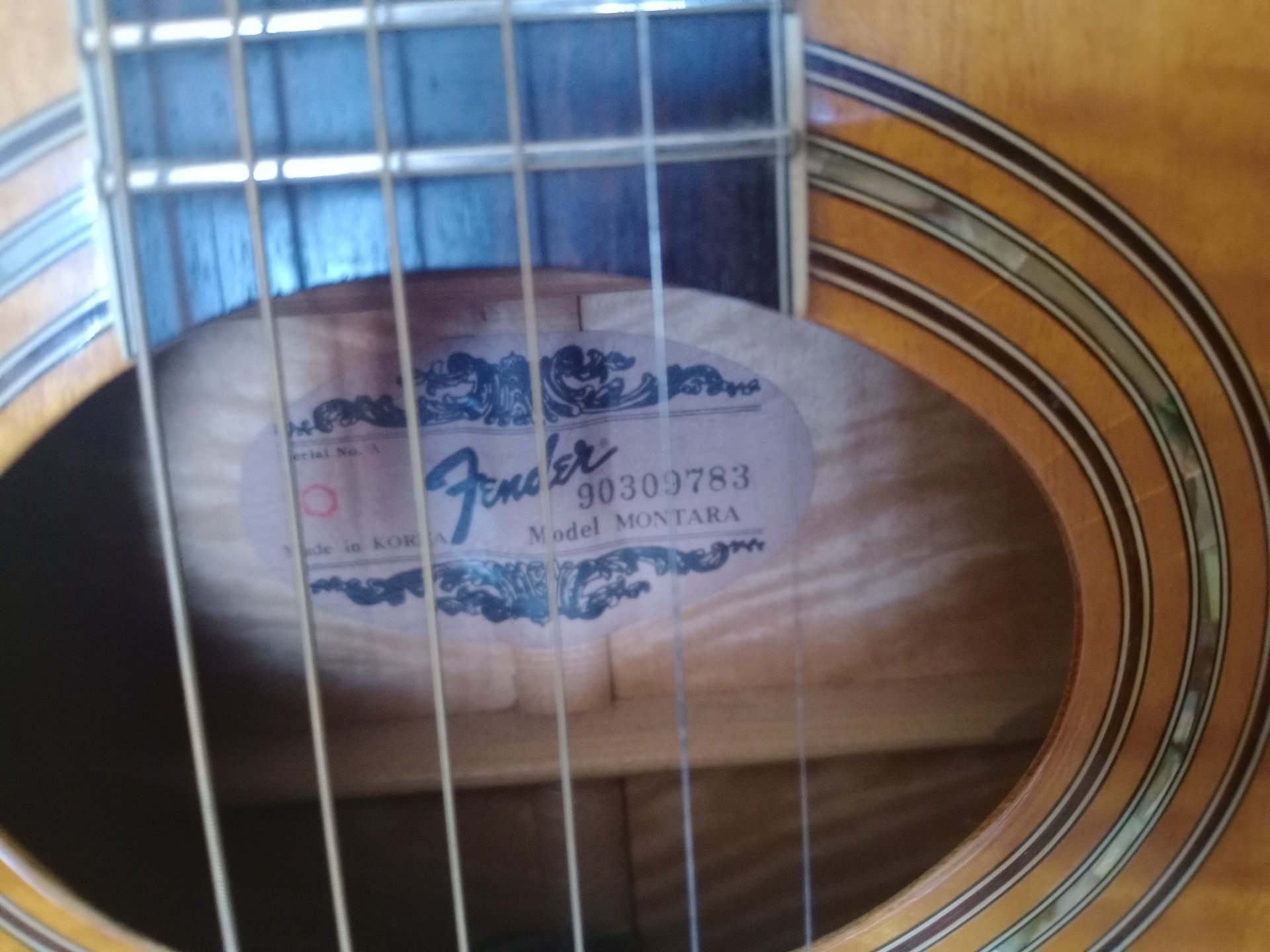 Fender Montara 1990