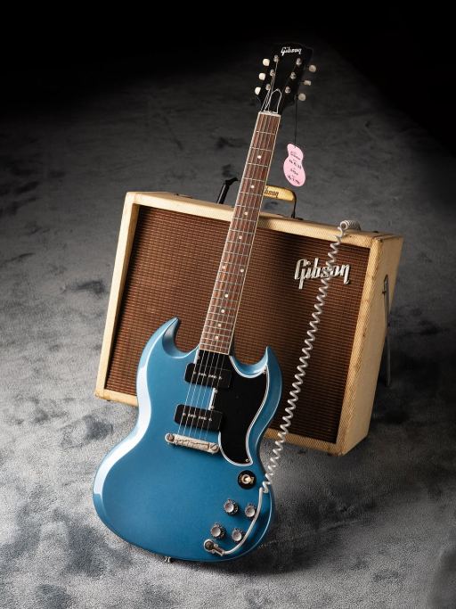 Gibson Sg Special M2m Ri 63 Vos Pelham Blue