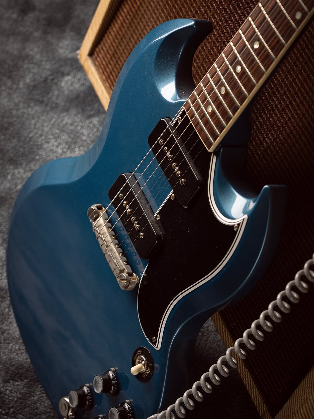 Gibson Sg Special M2m Ri 63 Vos Pelham Blue