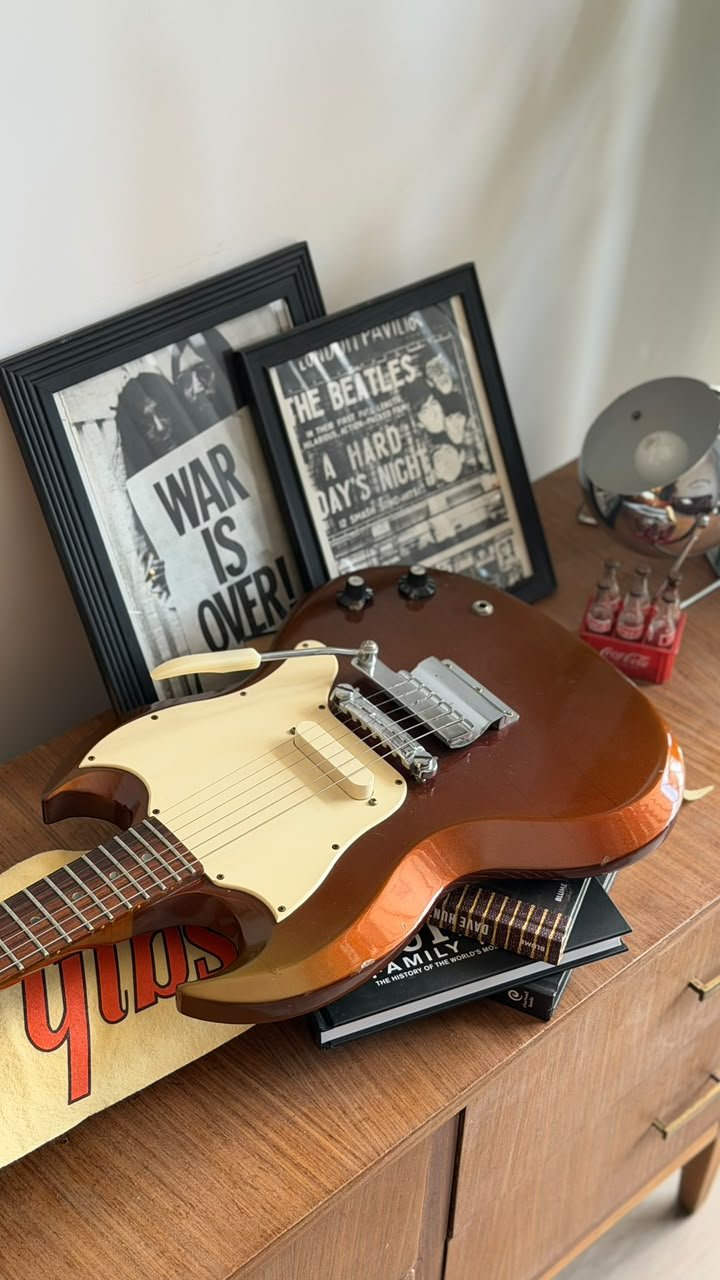 1967 Gibson SG melody maker Burgundy