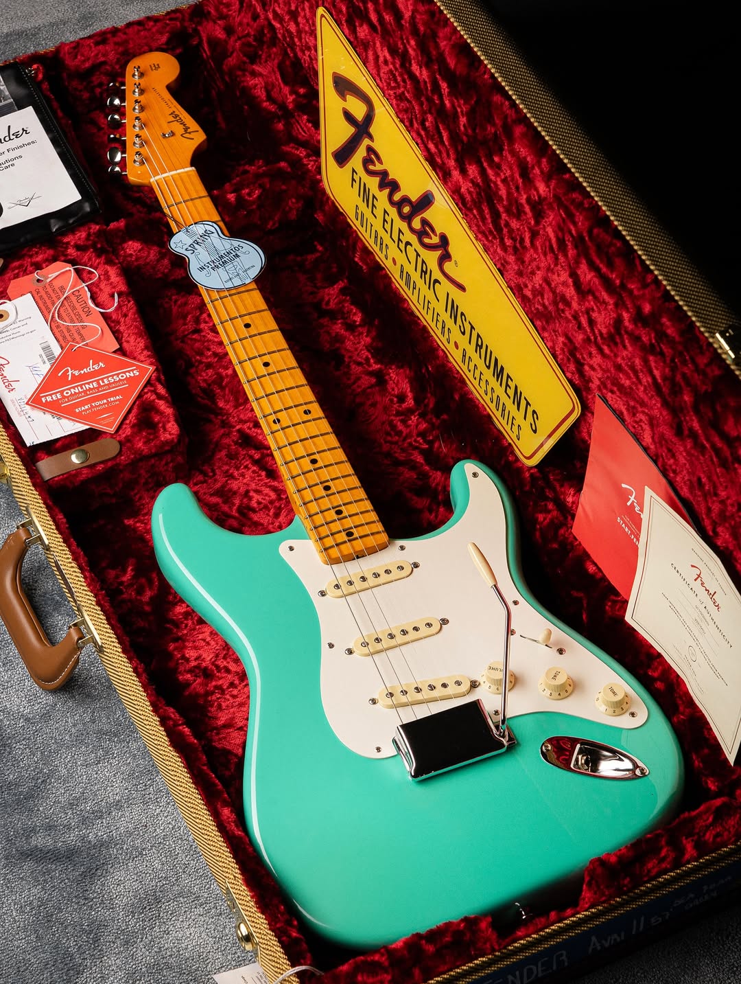 Fender Stratocaster 57 Avri Ii Sea Foam