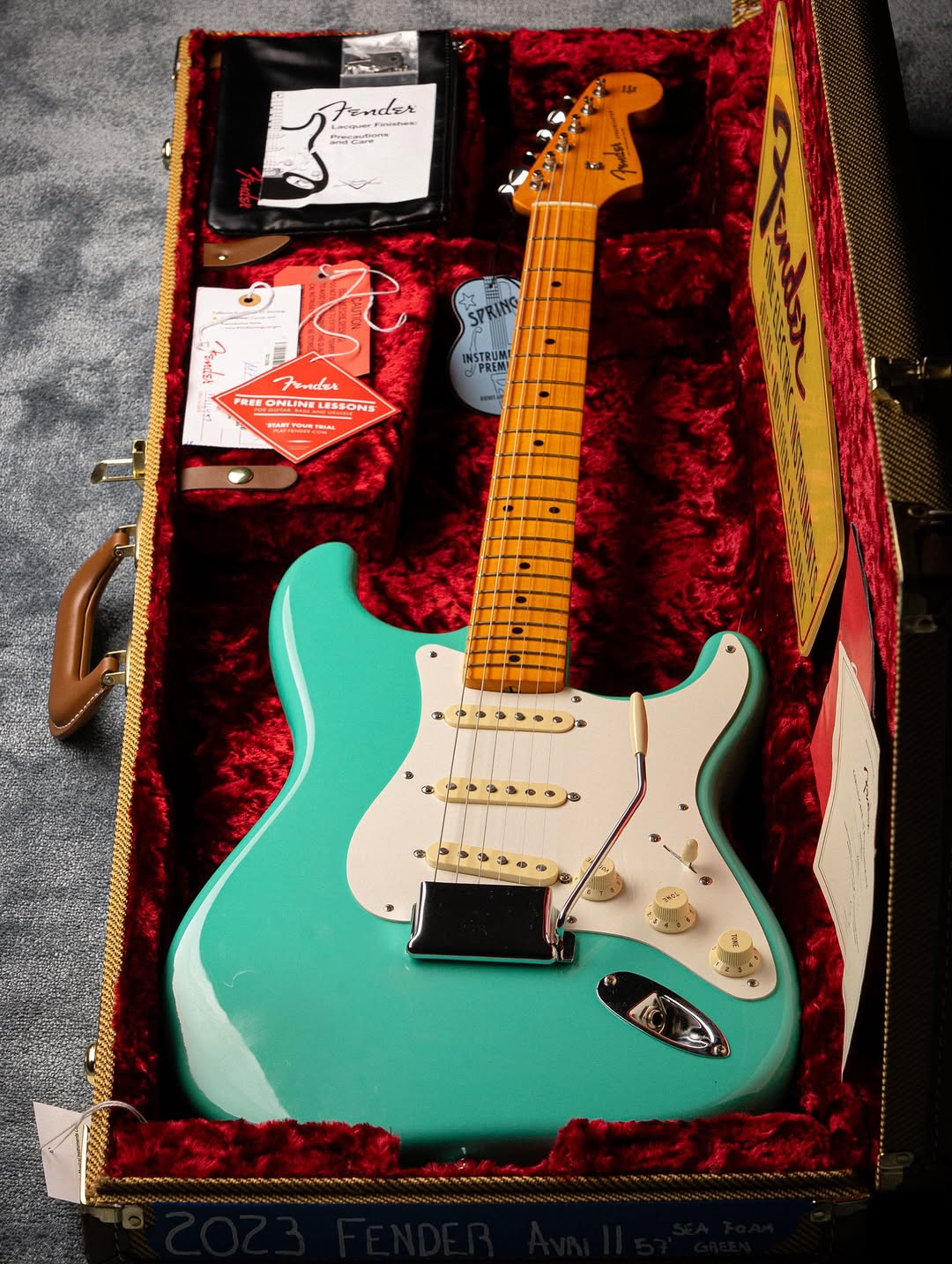 Fender Stratocaster 57 Avri Ii Sea Foam