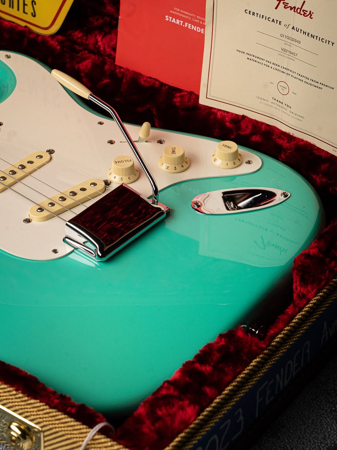 Fender Stratocaster 57 Avri Ii Sea Foam
