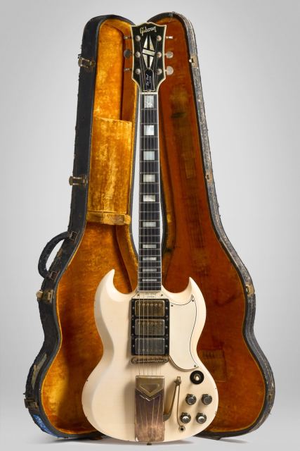 Gibson Les Paul Sg Custom Polaris White Refin
