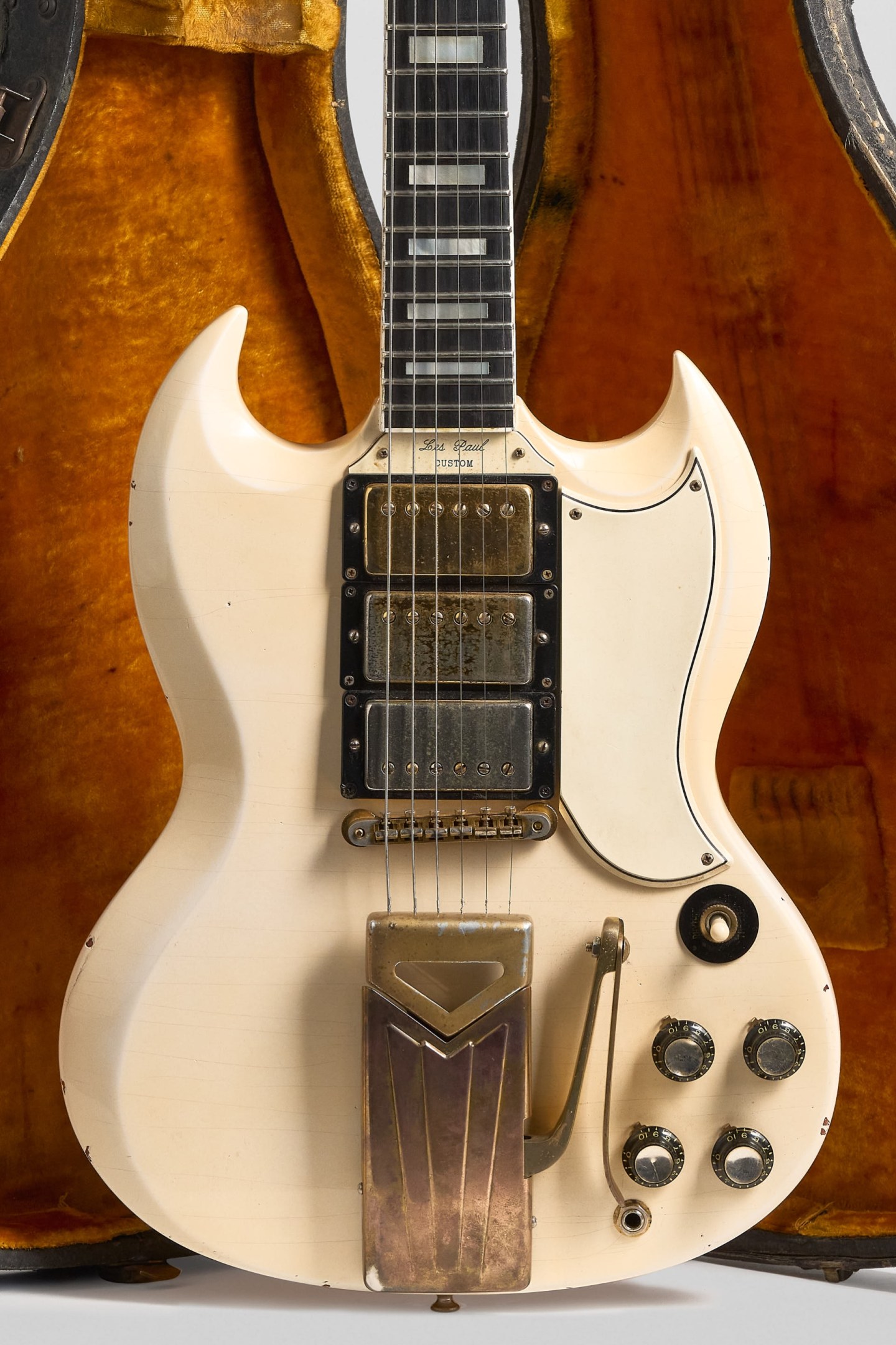 Gibson Les Paul Sg Custom Polaris White Refin