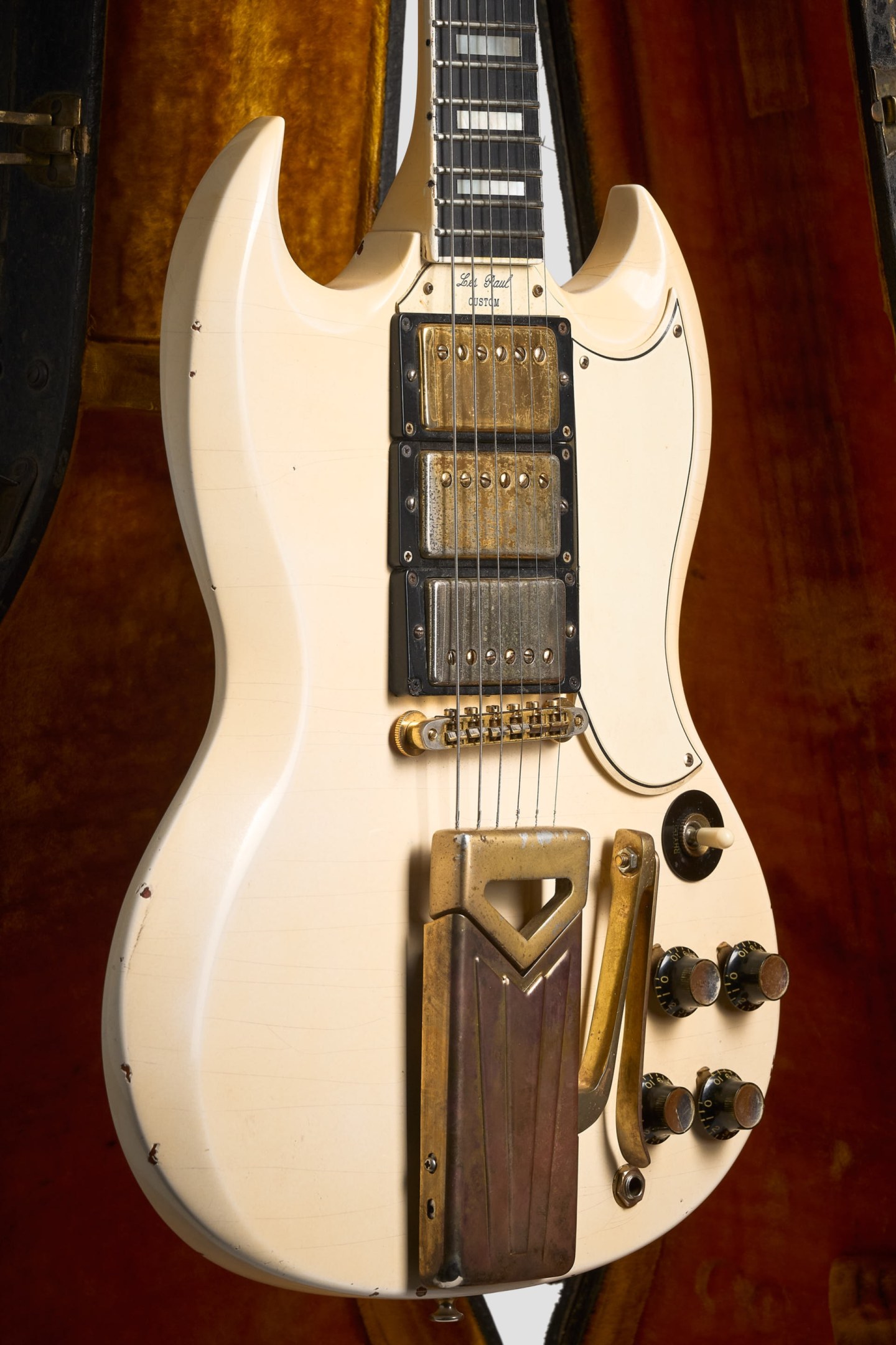 Gibson Les Paul Sg Custom Polaris White Refin