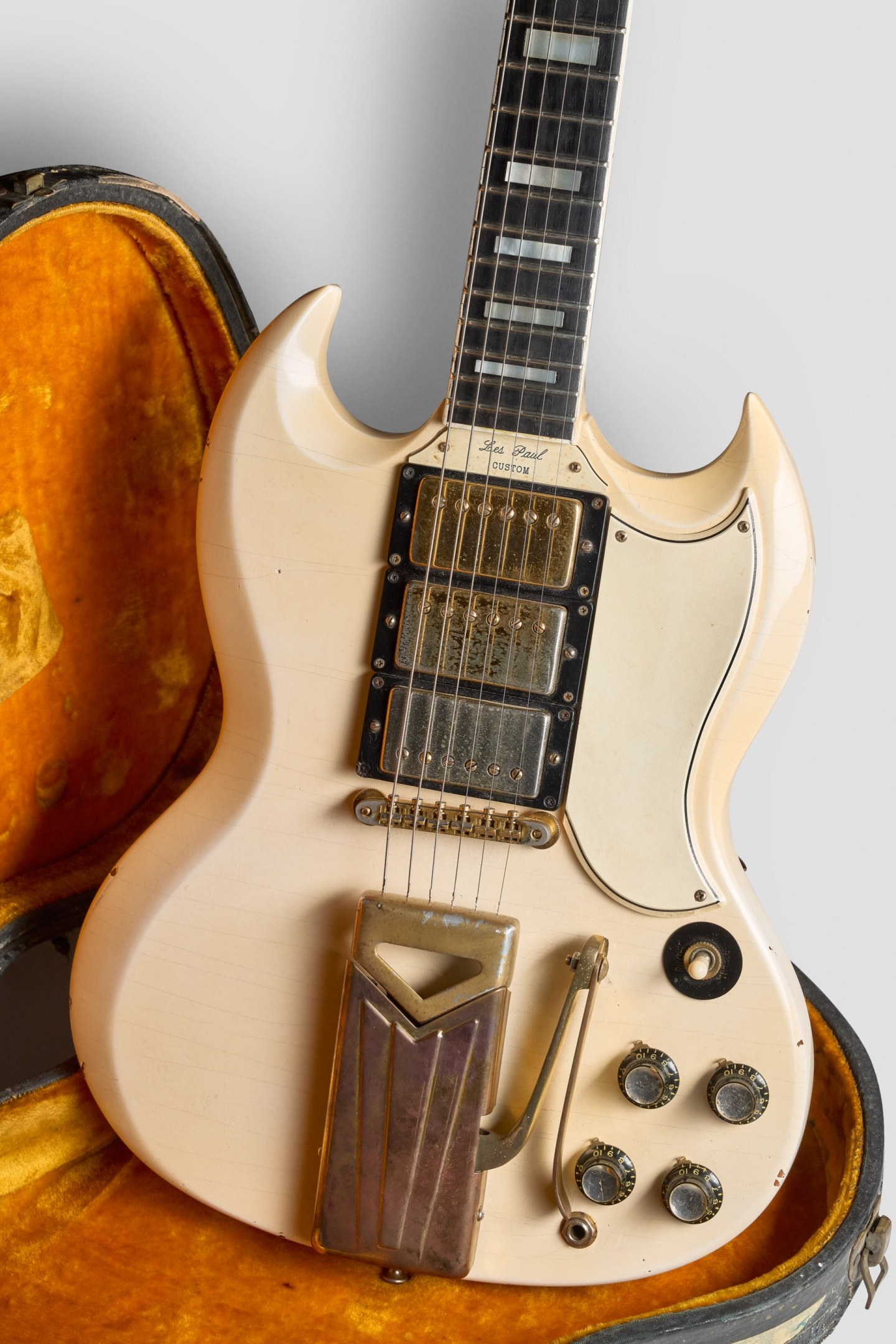 Gibson Les Paul Sg Custom Polaris White Refin