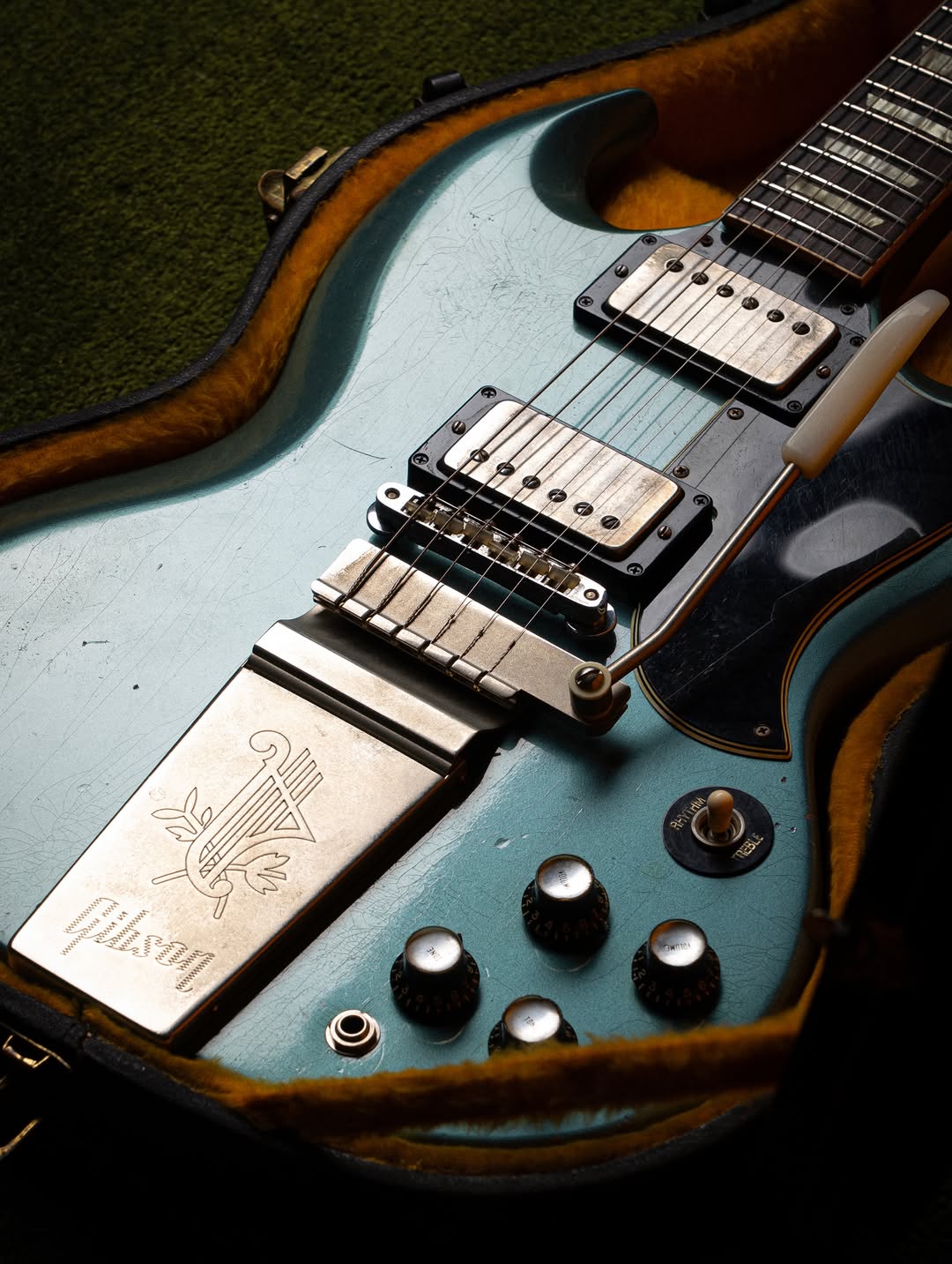 Gibson Sg Standard Pelham Blue
