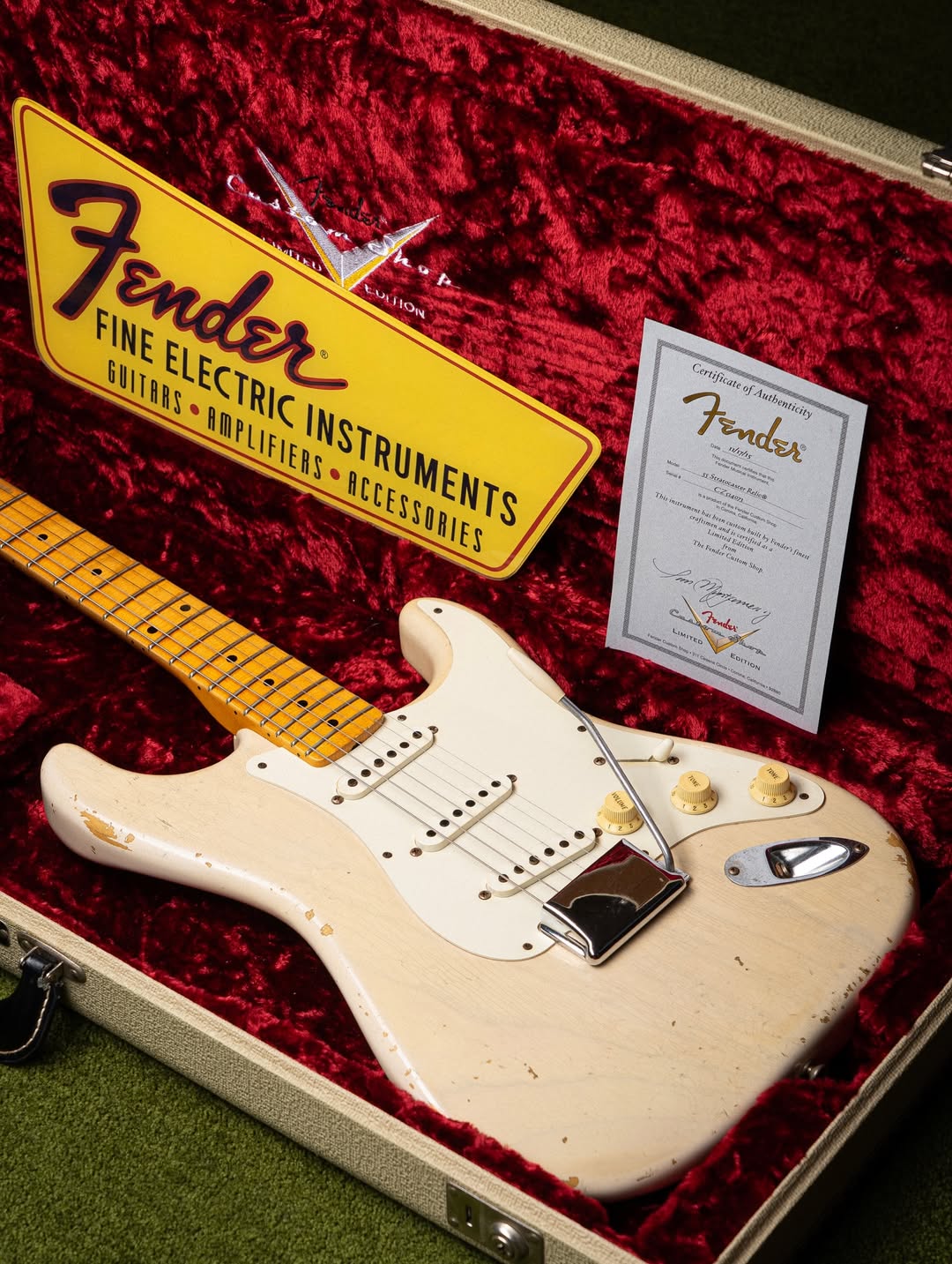 Fender Stratocaster Relic 55 Blonde