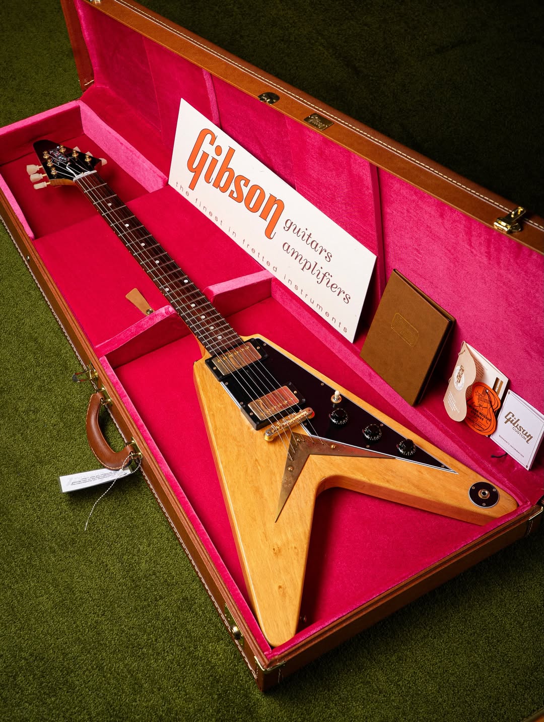 Gibson Flying V Korina Ri 58
