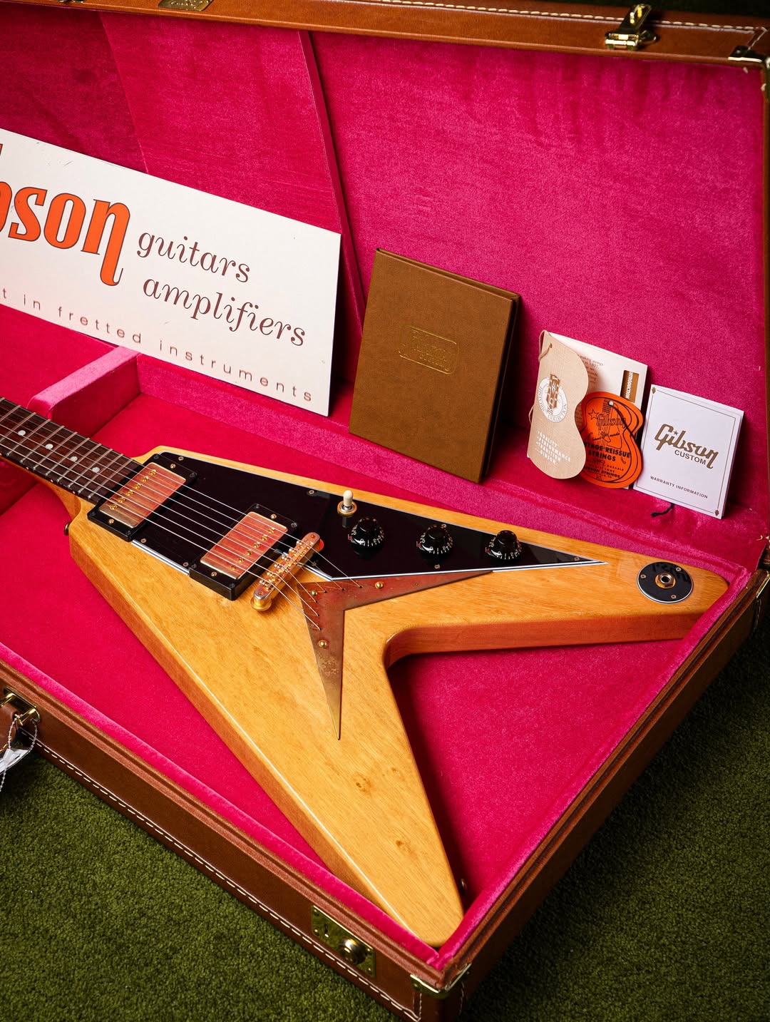 Gibson Flying V Korina Ri 58