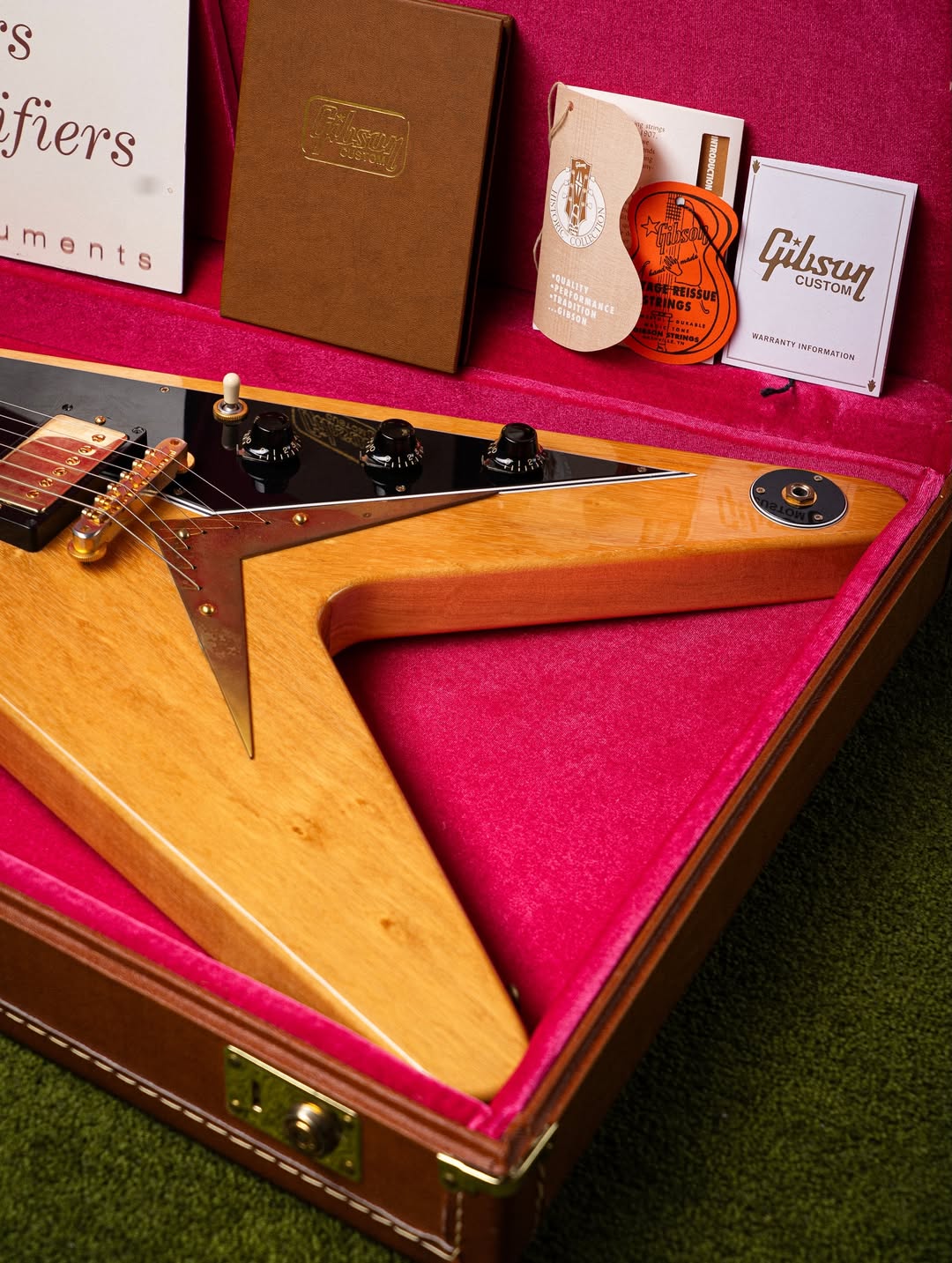 Gibson Flying V Korina Ri 58