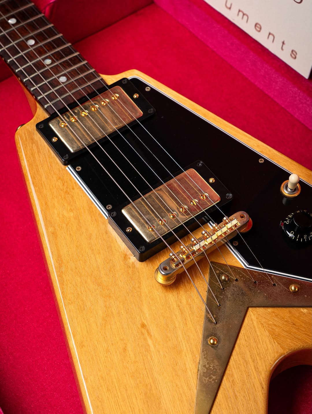 Gibson Flying V Korina Ri 58