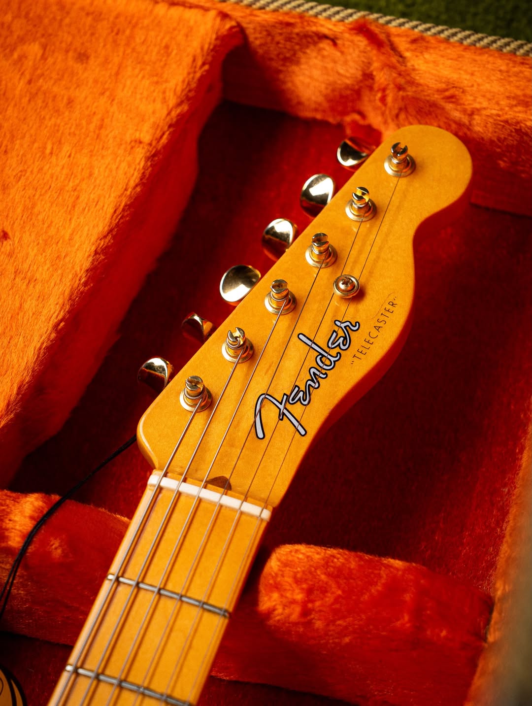 Fender Telecaster Avri 52 Fsr Black Gold Hardware