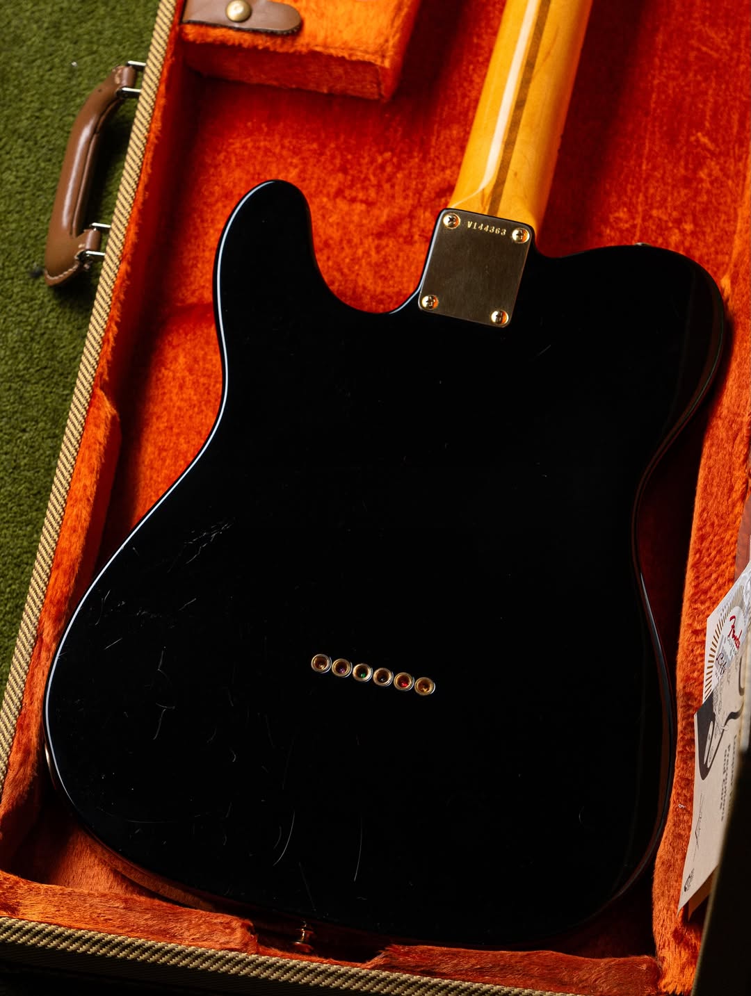 Fender Telecaster Avri 52 Fsr Black Gold Hardware