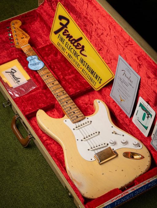 Fender Stratocaster Cunetto Mary Keye Blonde