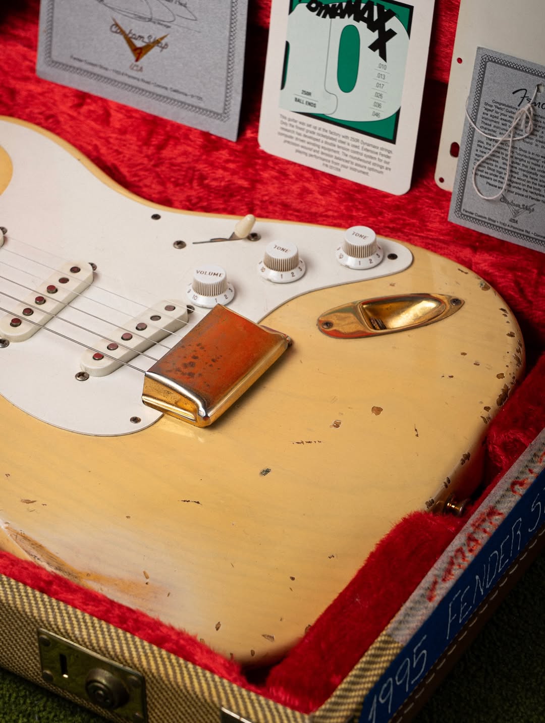 Fender Stratocaster Cunetto Mary Keye Blonde