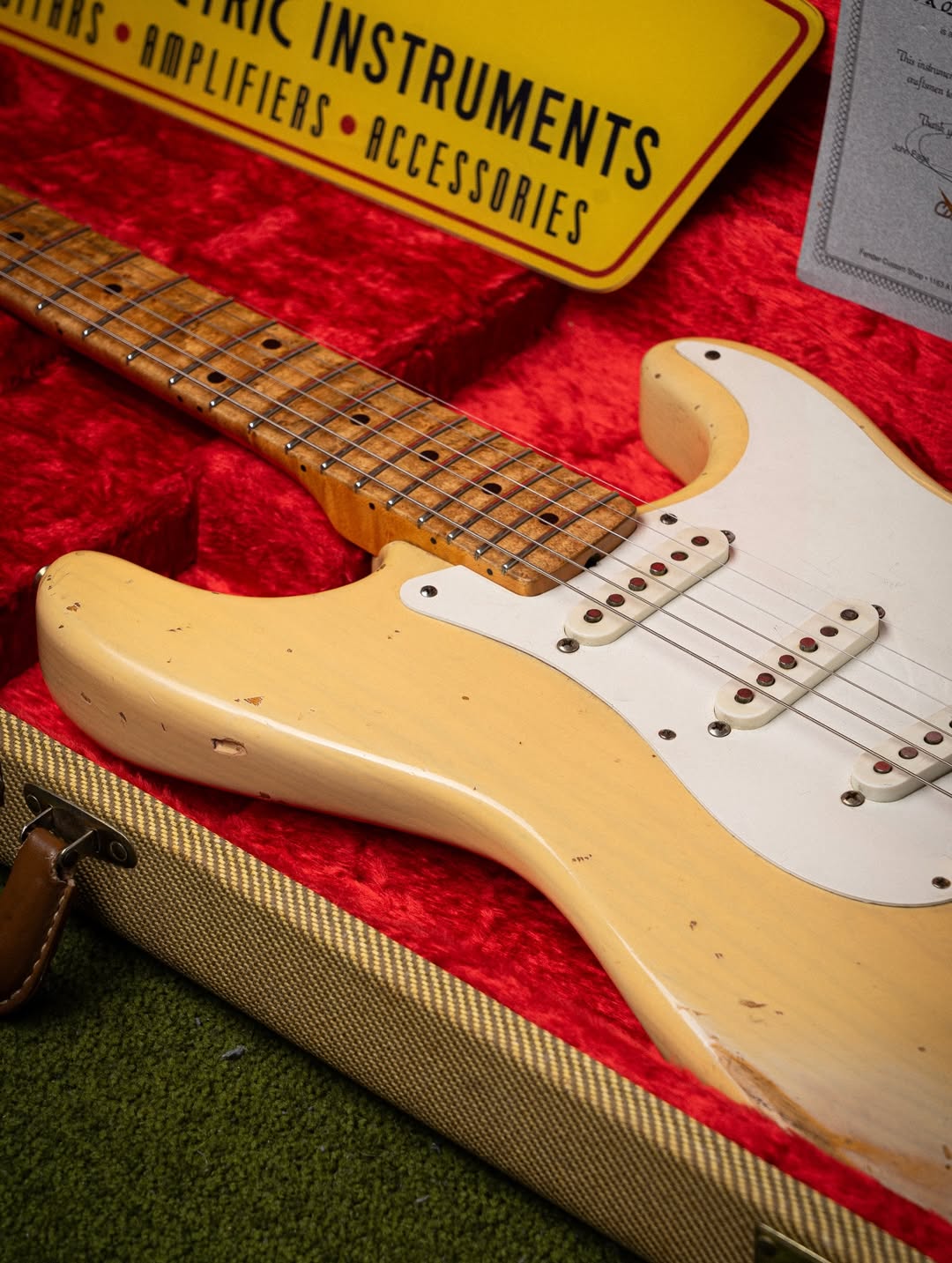 Fender Stratocaster Cunetto Mary Keye Blonde