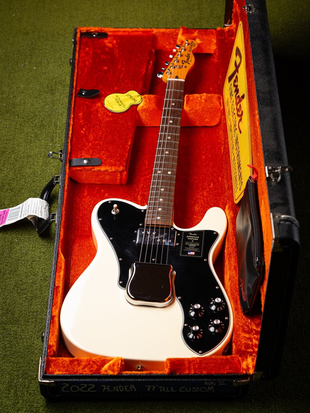 Fender Telecaster Custom Avri Ii Ri 77 White
