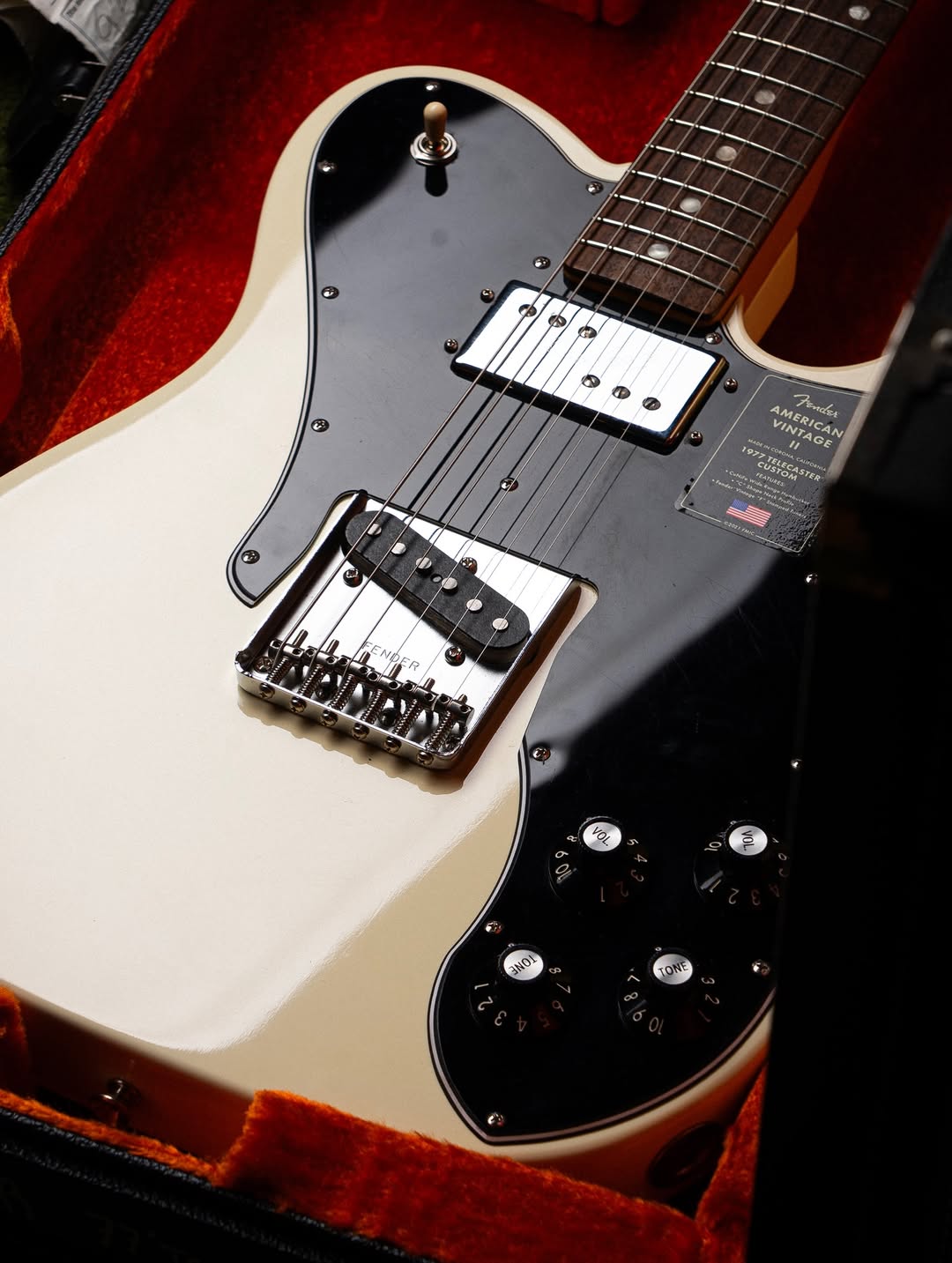 Fender Telecaster Custom Avri Ii Ri 77 White