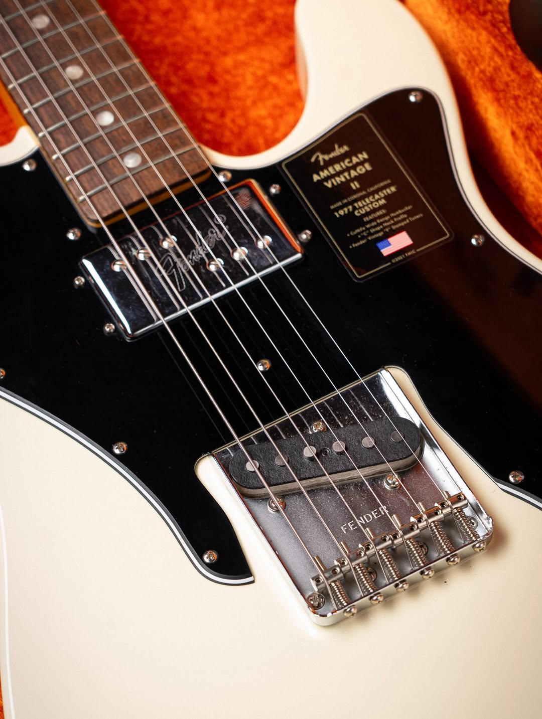 Fender Telecaster Custom Avri Ii Ri 77 White